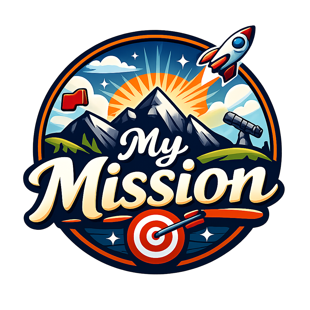 An icon that says My Mission